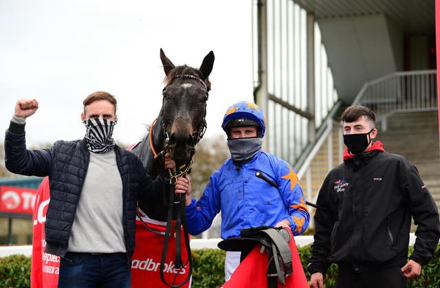 Ronan McNally with The Jam Man at Navan