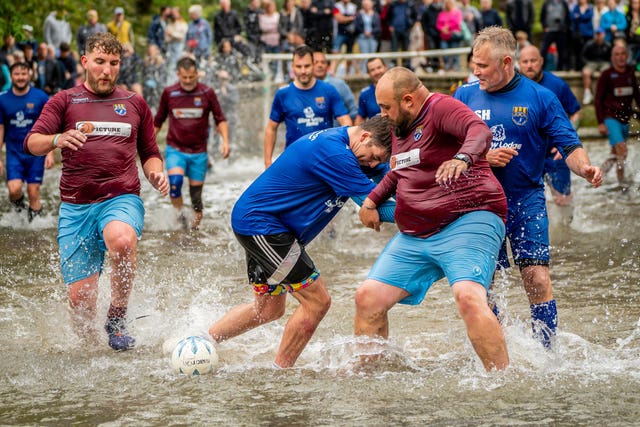 Annual Football River match