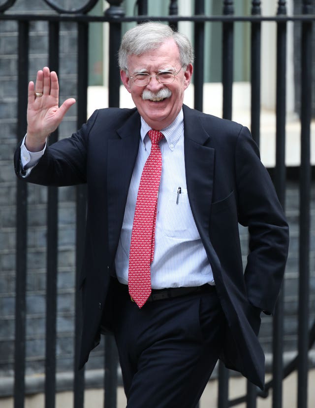 John Bolton (Yui Mok/PA)