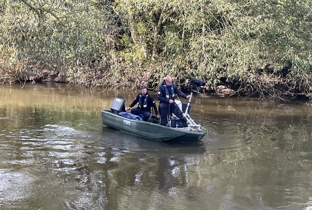 Searches were conducted for Ms Taylor in the River Derwent in Malton