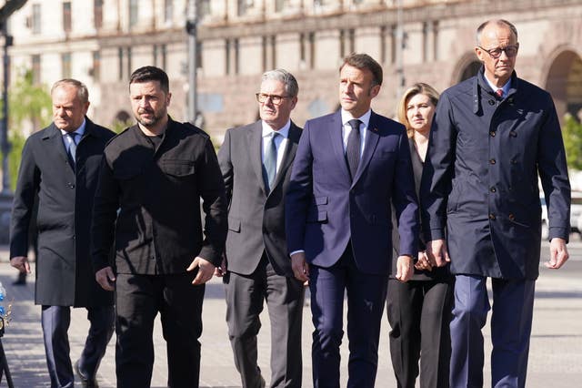 Sir Keir Starmer visits Ukraine