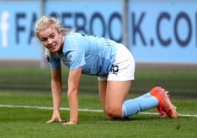 Manchester City’s Lauren Hemp has been shortlisted for the PFA women's players' player and young player of the year awards