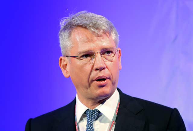 BAE Systems chief executive Charles Woodburn (Andrew Matthews/PA)