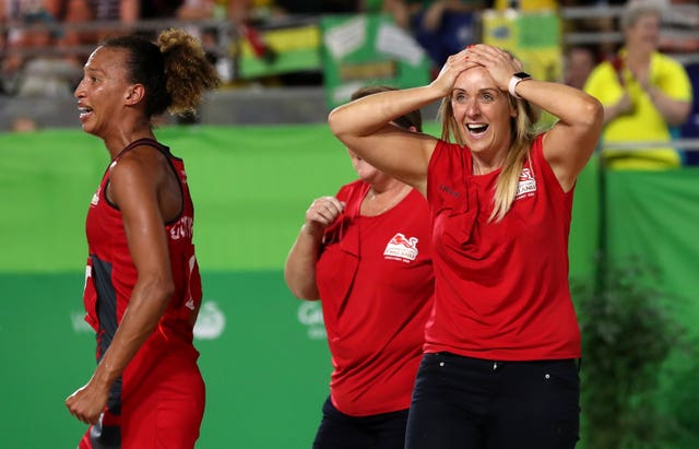 Tracey Neville, right, fulfilled a 