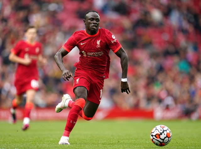 Liverpool forward Sadio Mane