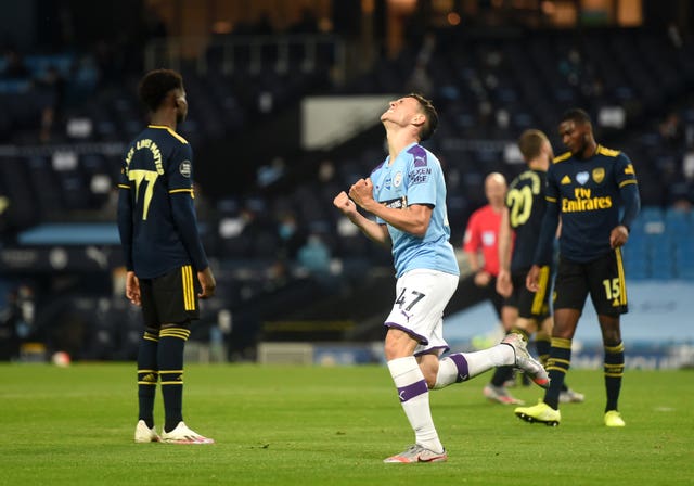 Arsenal lost 3-0 at Manchester City when Project Restart got under way