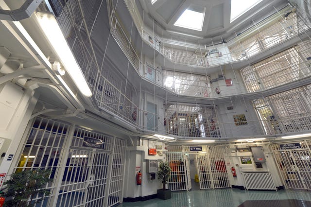 Pentonville Prison, London (Anthony Devlin/PA)