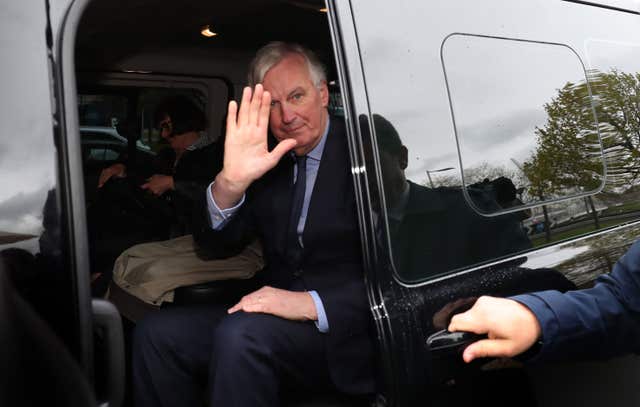 The EU's chief negotiator Michel Barnier (Niall Carson/PA)