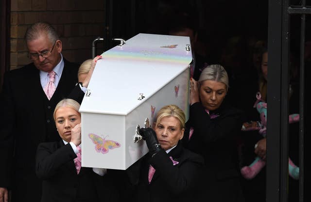 Olivia Pratt-Korbel funeral