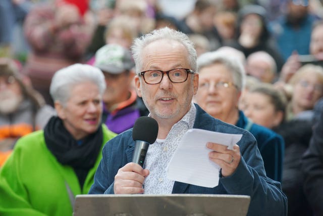 Wallace and Gromit creator Nick Park speaks in Preston