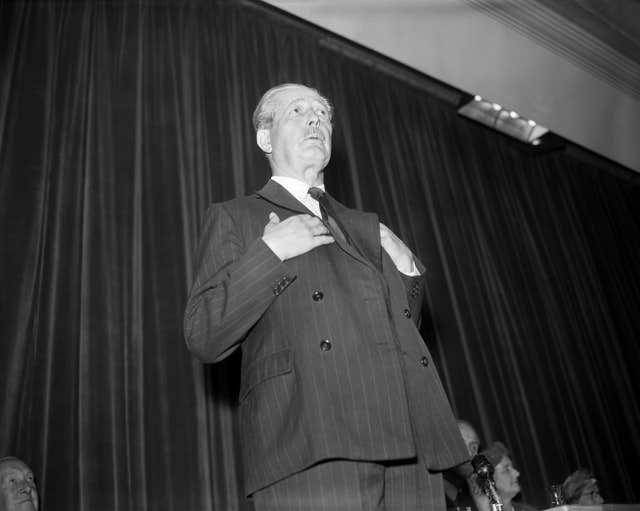 Harold MacMillan was the Prime Minister in 1958 (PA)