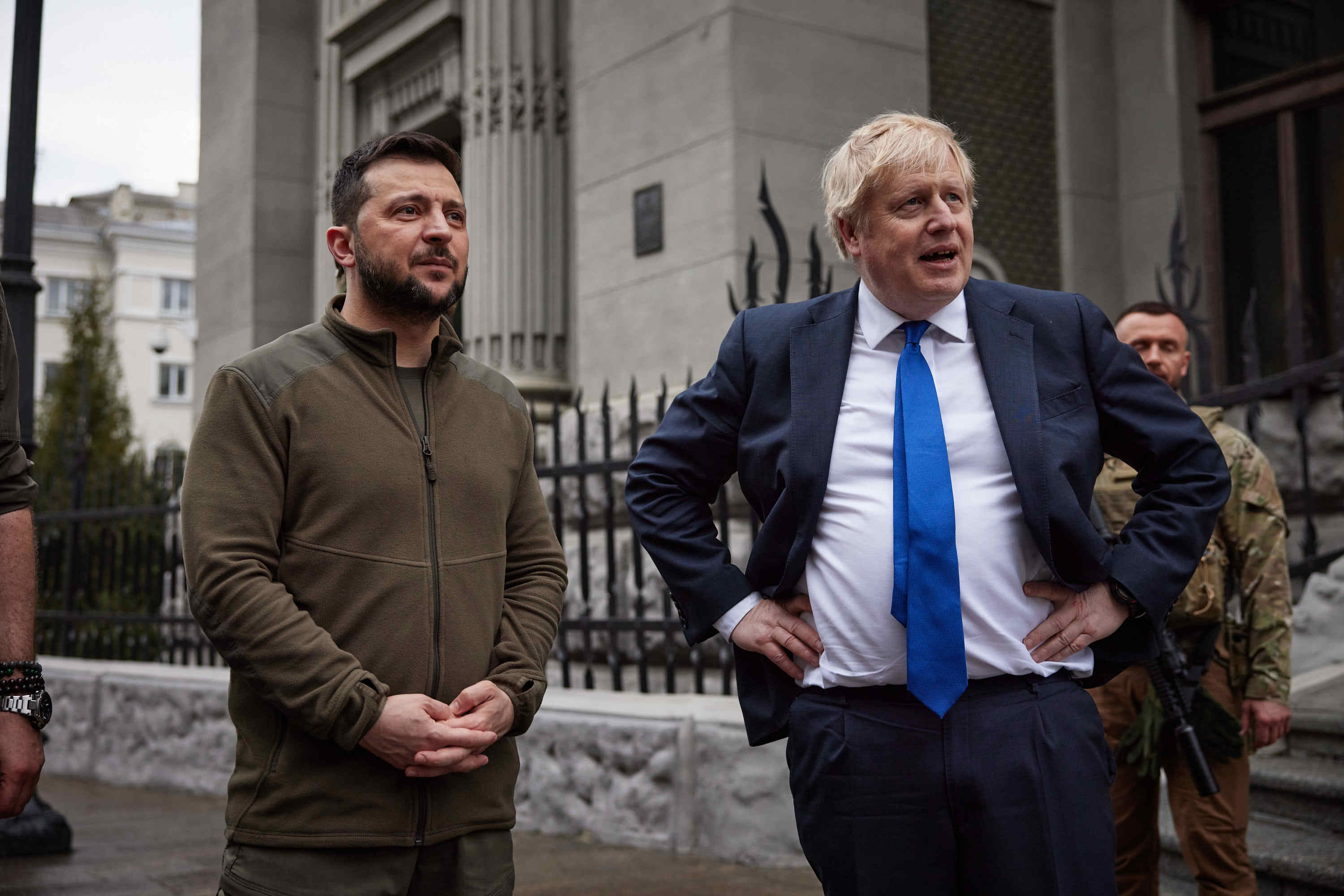 Volodymyr Zelensky: Boris Johnson Supported Us ‘from First Day Of ...