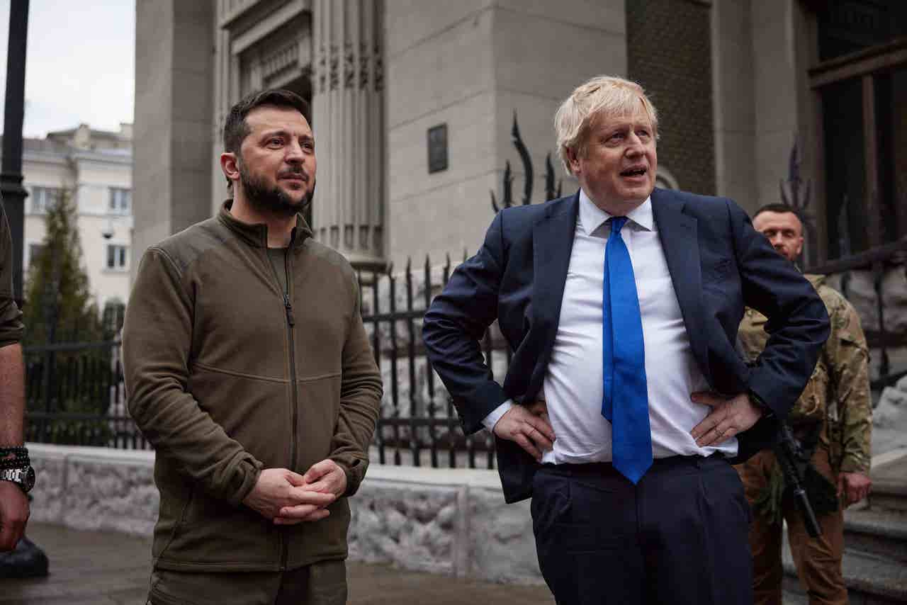 Volodymyr Zelensky Boris Johnson supported us ‘from first day of Russia terror’ Express & Star