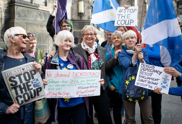 Brexit protest