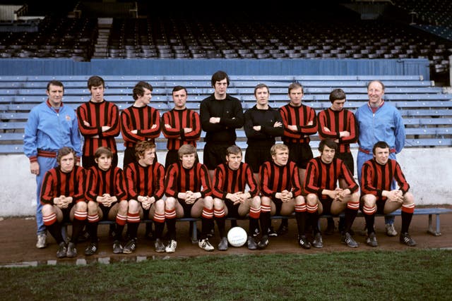 Manchester City's team from 1970