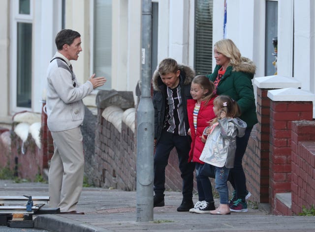Gavin and Stacey Christmas special filming – Wales