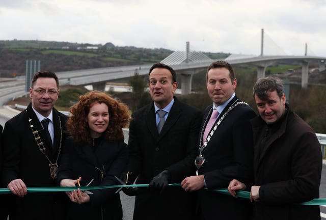 Taoiseach Leo Varadkar opens Rose Fitzgerald Kennedy Bridge