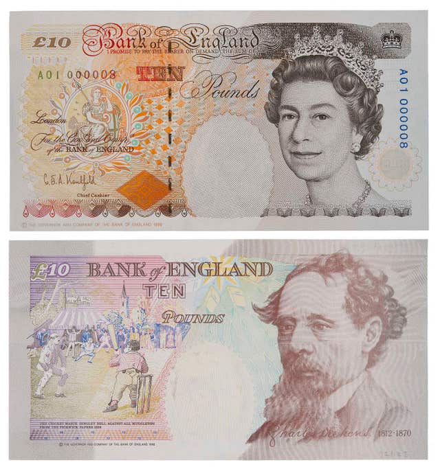 Jane Austen bank note