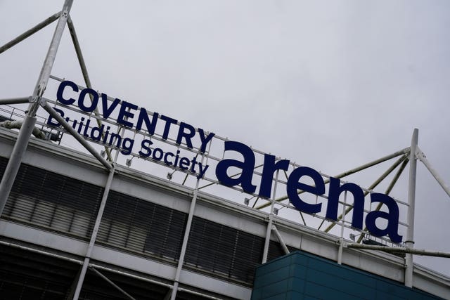 Wasps play their home games at the Coventry Building Society Arena