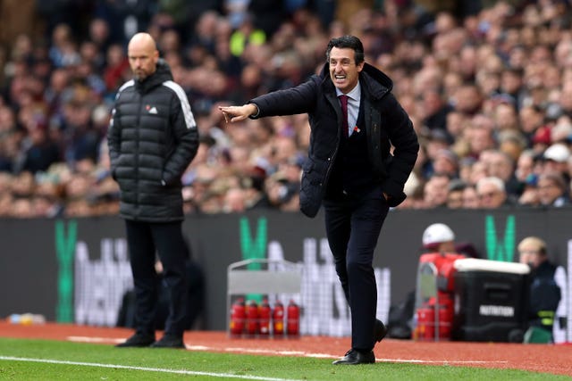 Unai Emery masterminded victory over United in his first match as Villa boss