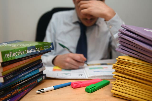 Dealing with issues raised by social media has increased teachers' workload 'exponentially', the ASCL suggested (PA)