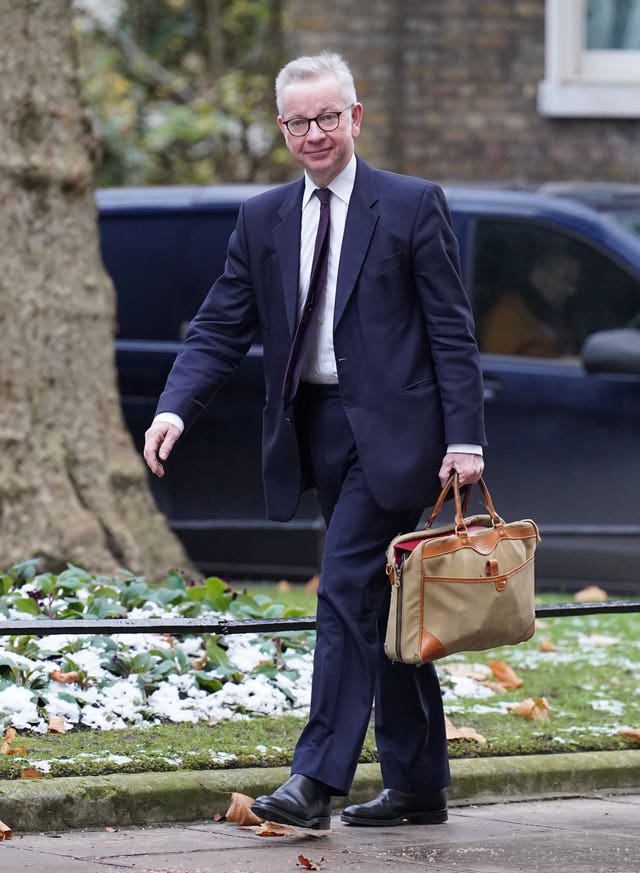 Minister for Levelling Up, Housing and Communities, Michael Gove 