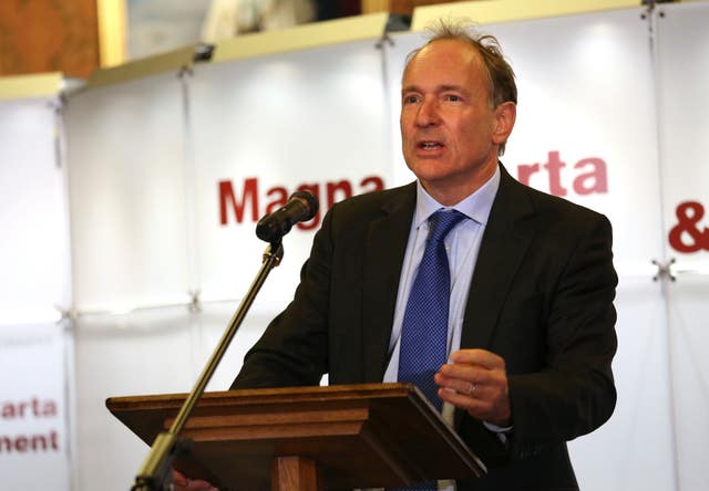 World wide web inventor Sir Tim Berners-Lee is also taking part