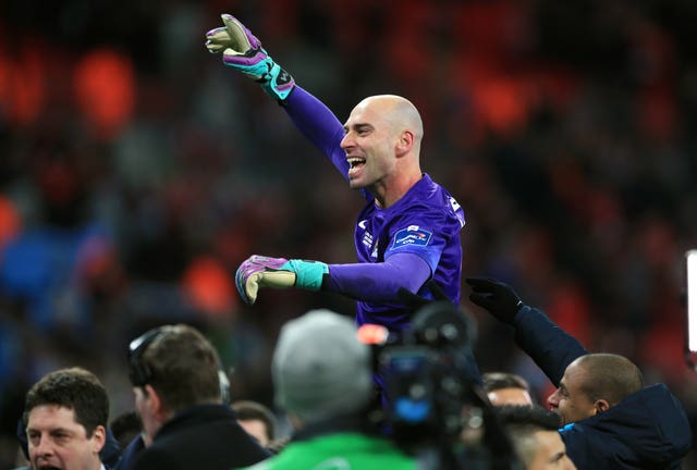 Willy Caballero starred as City beat Liverpool on penalties