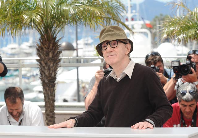 Blanchett also spoke about the allegations of sexual abuse against director Woody Allen (Ian West/PA)