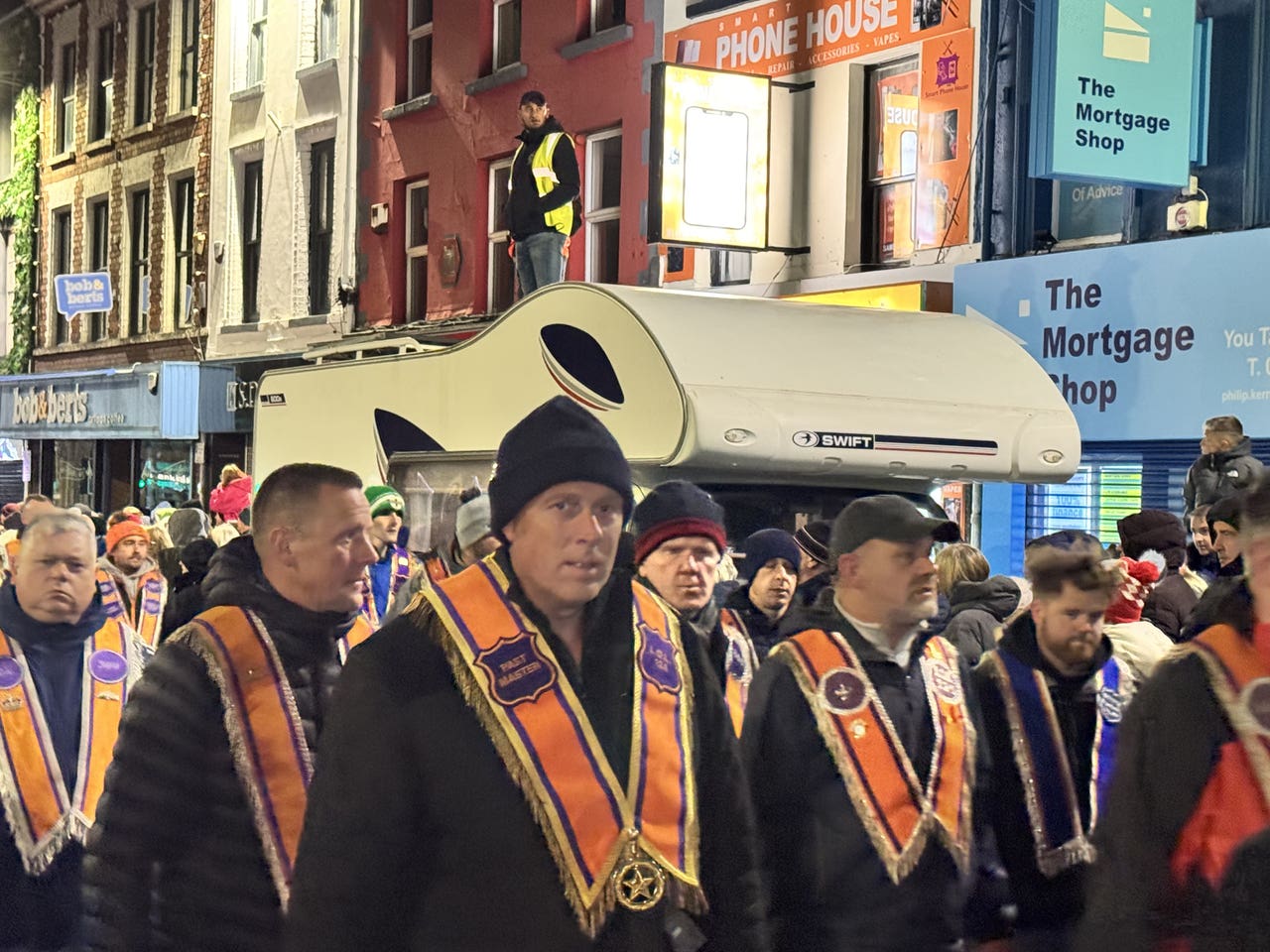 Thousands attend support parade for Portadown Orange Order | Milford ...