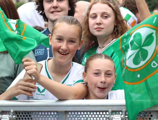 Republic of Ireland Squad Homecoming – FIFA Women's World Cup 2023