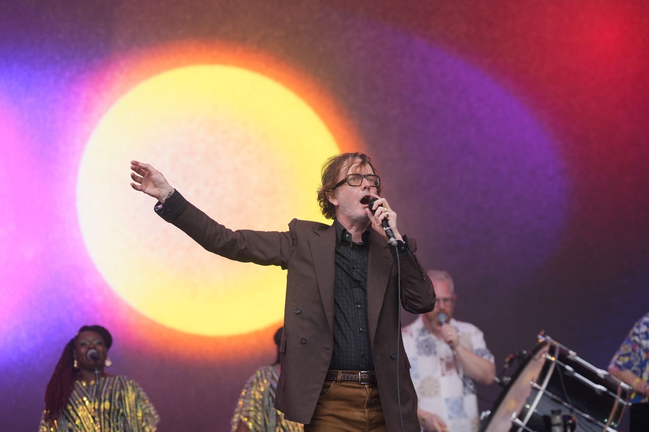 Pulp revealed as mystery band Patchwork as they appear for Glastonbury