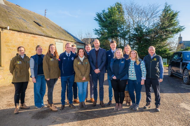 Duke of Rothesay visit to Angus