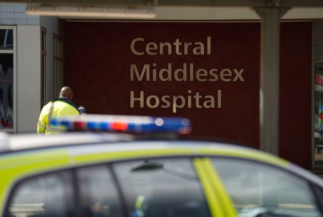 Central Middlesex Hospital stabbing