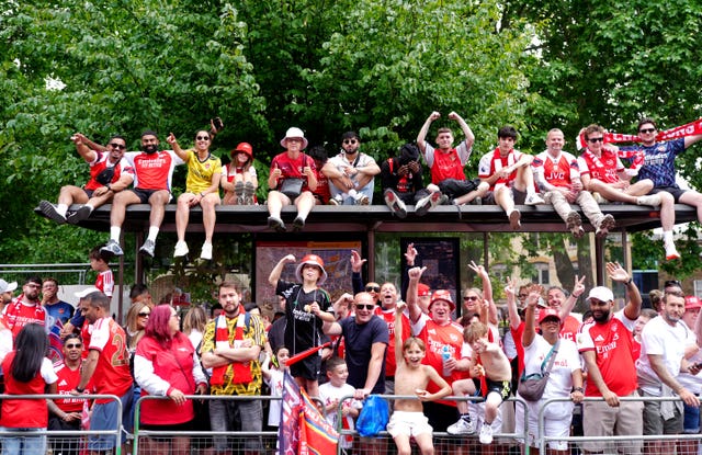 Arsenal Premier League Winner's Parade