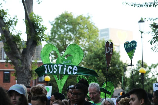 Grenfell Tower memorial