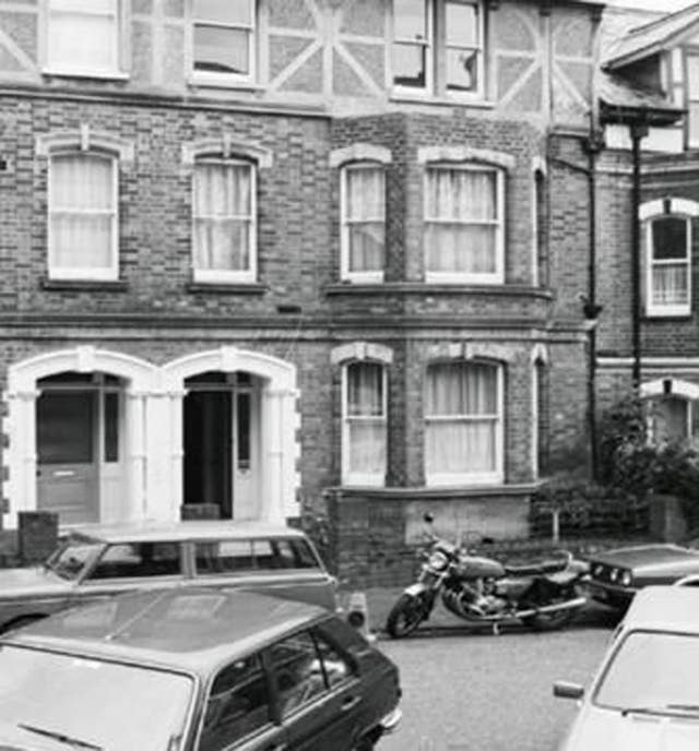 A property in Guilford Road in Tunbridge Wells where Wendy Knell was found dead 