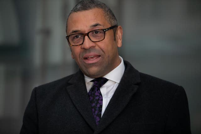 James Cleverly comments