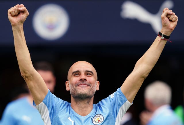 Guardiola, who has won four Premier League titles with City, is entering the final year of his contract