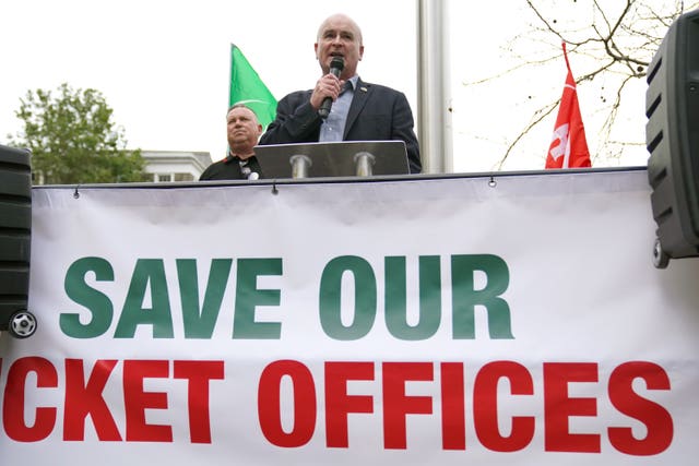 RMT general secretary Mick Lynch 