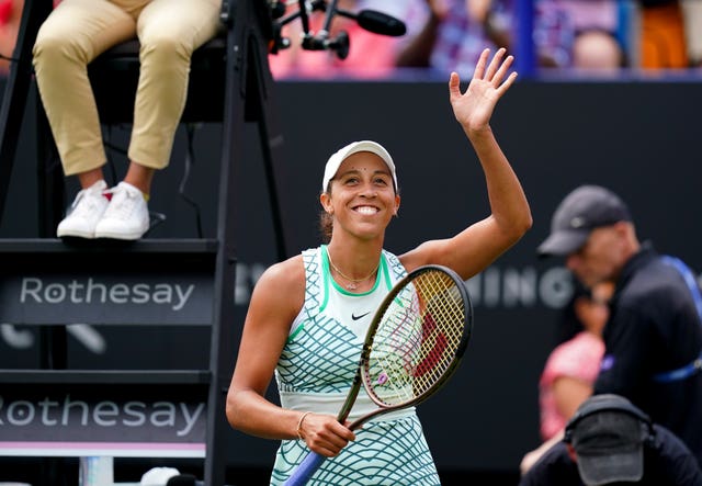 Madison Keys is bidding for her second Eastbourne title following glory in 2014