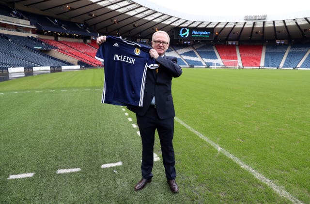 Alex McLeish has retaken the Scotland reins