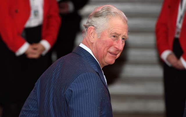 The Prince of Wales attends the Prince’s Trust Awards at the London Palladium