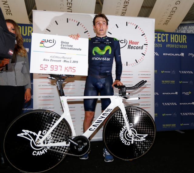 Cycling – Alex Dowsett 1 hour World Record Attempt – National Cycling Centre