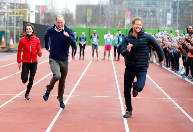 Royals at Queen Elizabeth Olympic Park