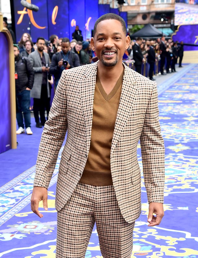 Will Smith arrives at the London premiere (Ian West/PA)