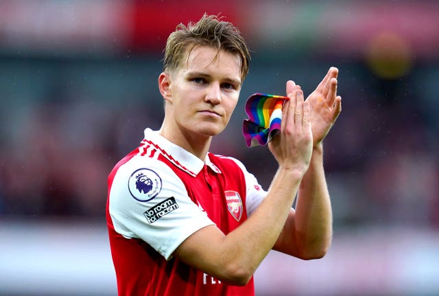 Arsenal skipper Martin Odegaard is one of Norway's star men