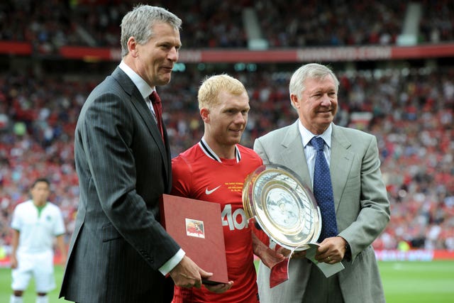 Scholes was used to success under Sir Alex Ferguson