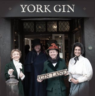 Interdiction de la boutique de gin York