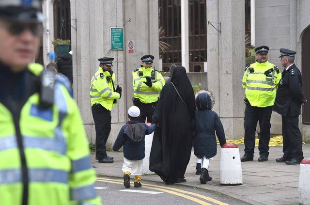 Stabbing at London mosque